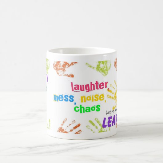 散らかってごめんね コーヒーマグカップ (中央)