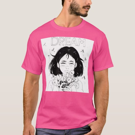 散らばった夢 Tシャツ (正面)