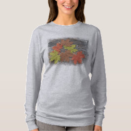 散らばった葉Tシャツ Tシャツ