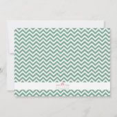 散らばった言葉動物の第1回誕生日パーティー招待状 招待状 (裏面)