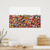 散りばめられたポスター ポスター (キッチン)