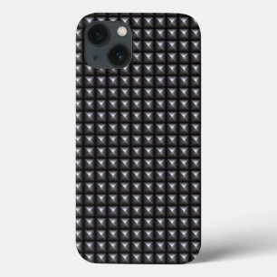 散りばめられた鋼鉄質 iPhone 13ケース
