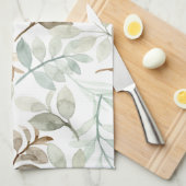 散りゆく葉 キッチンタオル (四つ折り)