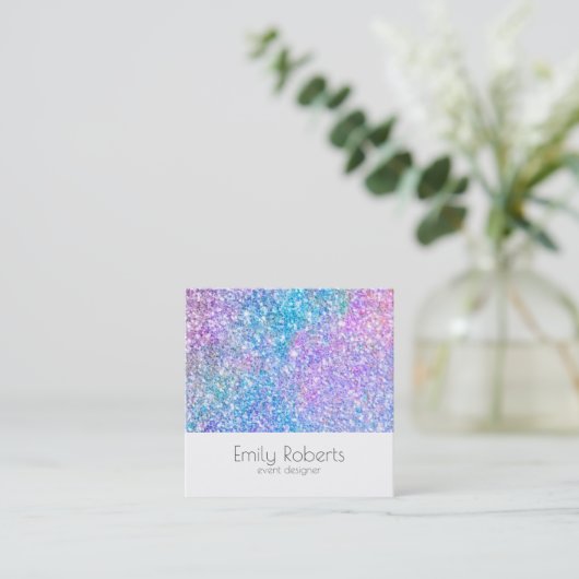 散カラフルフェイク散 スクエア名刺 (スタンド正面)