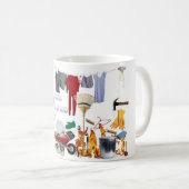 散乱のマグ コーヒーマグカップ (正面右)