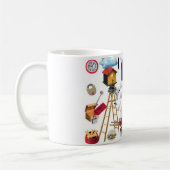 散乱のマグ コーヒーマグカップ (左)