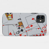 散乱カードのデッキ、iPhone / iPadケース Case-Mate iPhoneケース (裏面(横))