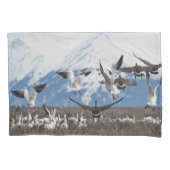 散乱ゲーゼ 枕カバー (正面左)