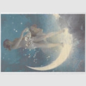 散乱スターのアートワーク青いアートの分離 薄葉紙 (正面)