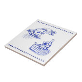 散乱タオル猫ネコ猫バスルーム タイル (側面)