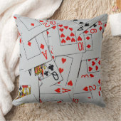 散乱トランプ模様 クッション (ブランケット)