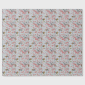 散乱トランプ模様 ラッピングペーパー (フラット)