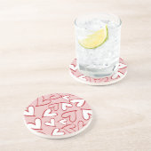 散乱ハート コースター (側面)