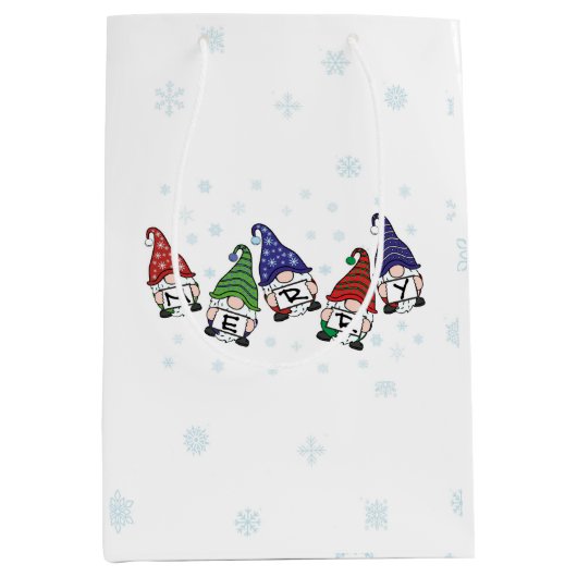 散乱メリー格言 ミディアムペーパーバッグ (正面)