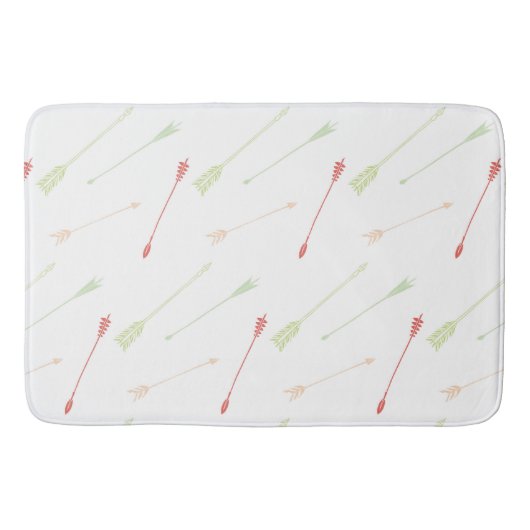 散乱矢印 バスマット (正面)