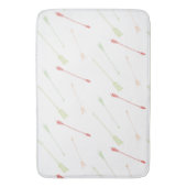 散乱矢印 バスマット (正面縦)