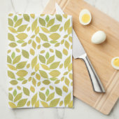 散乱葉 キッチンタオル (四つ折り)