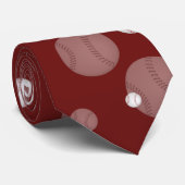 散乱野球 |スポーツギフト ネクタイ (ロール)