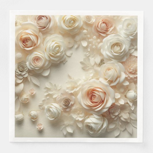 散在するロマンチックお洒落なアートバラ (正面)