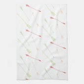 散在する矢印 キッチンタオル (縦)