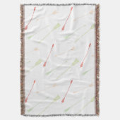 散在する矢印 スローブランケット (正面縦)
