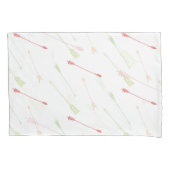 散在する矢印 枕カバー (正面)