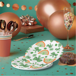 散在する虹 ペーパープレート