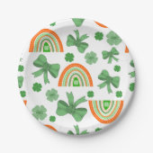 散在する虹 ペーパープレート (正面)