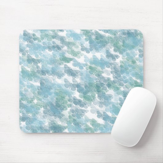 散在する蝶 マウスパッド (マウス)