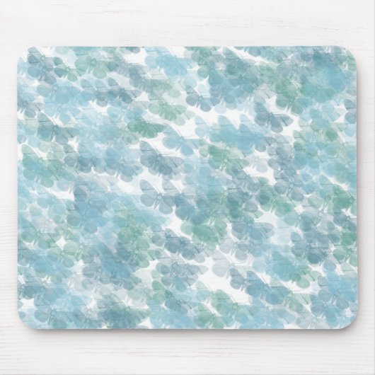 散在する蝶 マウスパッド (正面)