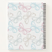 散在する蝶（中音階） ノートブック (裏面)