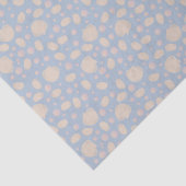 散在する貝類と真珠 薄葉紙 (詳細)