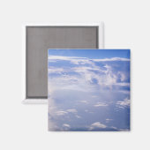 散在する雲の上に表示 マグネット (正面/裏面)