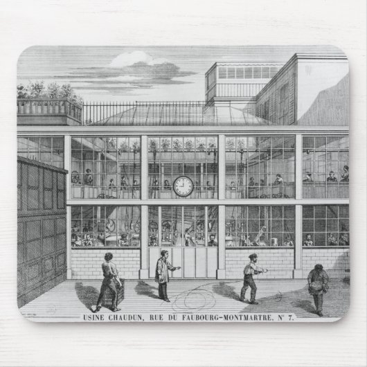 散弾銃のカートリッジのための工場、Usine Chaudun マウスパッド (正面)