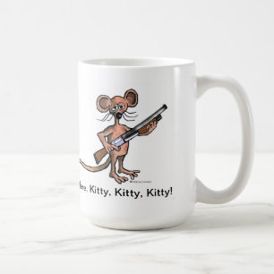 散弾銃のマウスのマグ コーヒーマグカップ