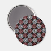 散弾銃の砲弾 マグネット (正面/裏面)