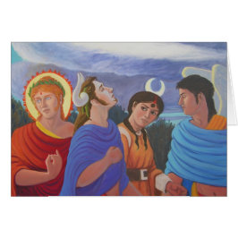 散歩している神