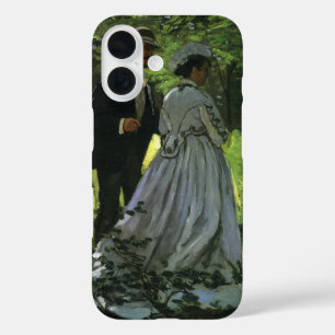『散歩する人々』(または『歩行者』)クロード・モネ iPhone 16ケース