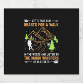 散歩にハートを連れて行こう ビールラベル (シングルラベル)