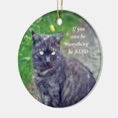 散歩に出かけようやる気を起こさせるな セラミックオーナメント (左)