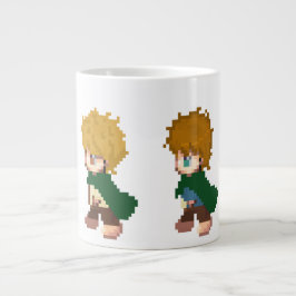 散歩の準備は？ ジャンボコーヒーマグカップ