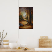 「散歩」 ポスター (キッチン)