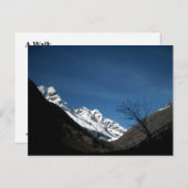 散歩 ポストカード (正面/裏面)