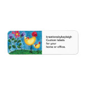 散歩 ラベル (正面)