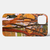 散歩: ヴィンセント・ヴァン・ゴッホの落ち葉 Case-Mate iPhoneケース (裏面 (横))