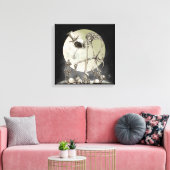 散歩（月あり） キャンバスプリント (インサイチュ (リビング))