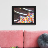 散水するクッキー キャンバスプリント (インサイチュ (リビング))