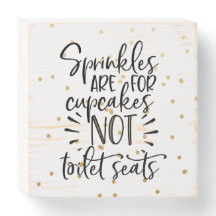 散水はトイレではなくカップケーキ向け