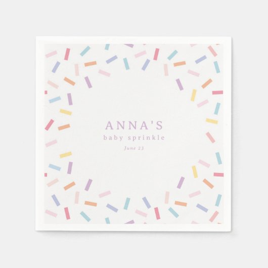 散水ベビー散水 スタンダードカクテルナプキン (正面)