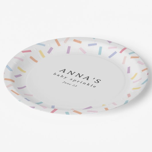 散水ベビー散水 ペーパープレート (アングル)